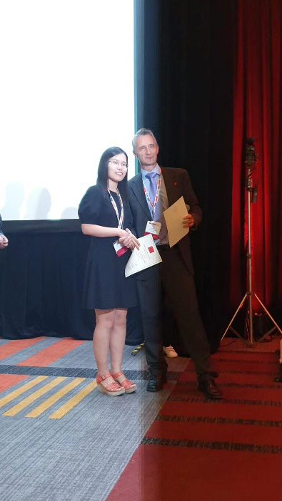 山东商报 伟德体育官网口腔医院博士后陈荟荣获 IADMFR Research Award一等奖